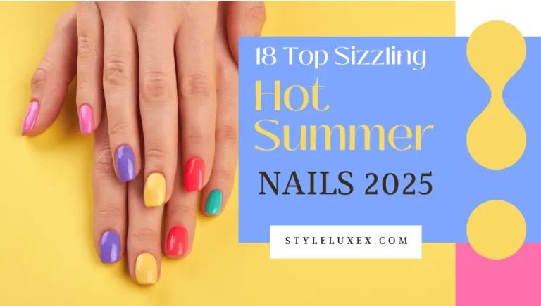 Hot summer nails