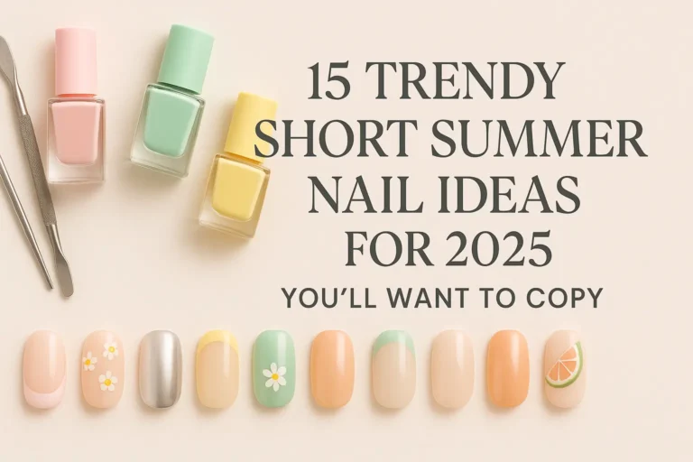 Trendy Short Summer Nail Ideas